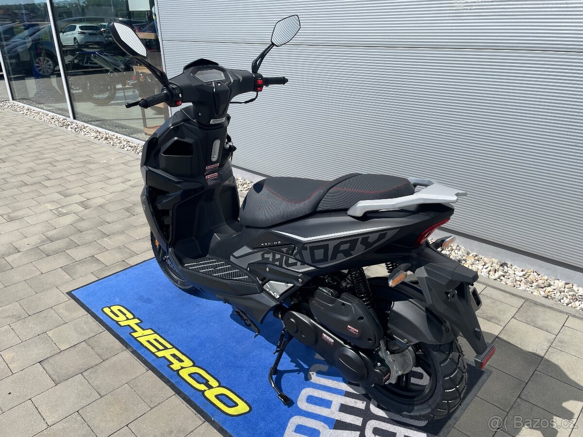 Scorpa/Sherco Factory 50 skútr, nové moto, záruka 2roky, čer - 3