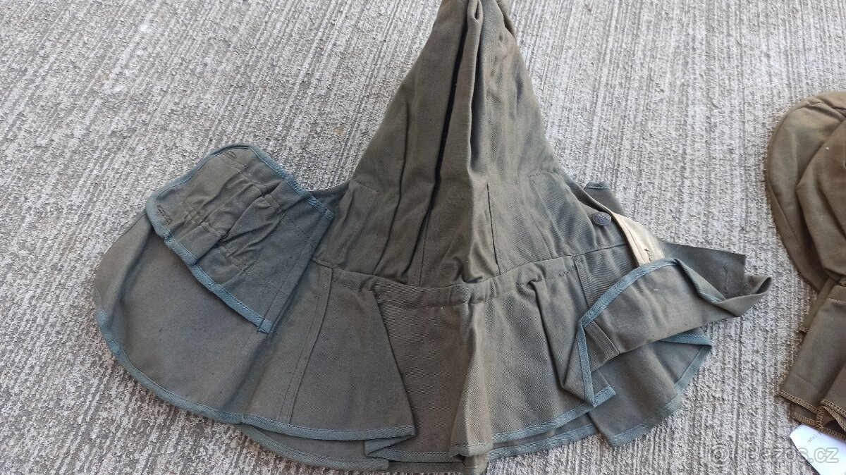 Plynová maska, vojenská kukla - 3