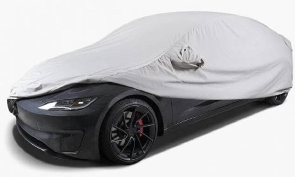 Plachta přes vůz Model 3 - 3