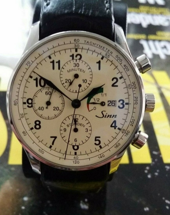 Sinn 956 Rally Chronograph, v perfektním stavu, jako nové, k - 3