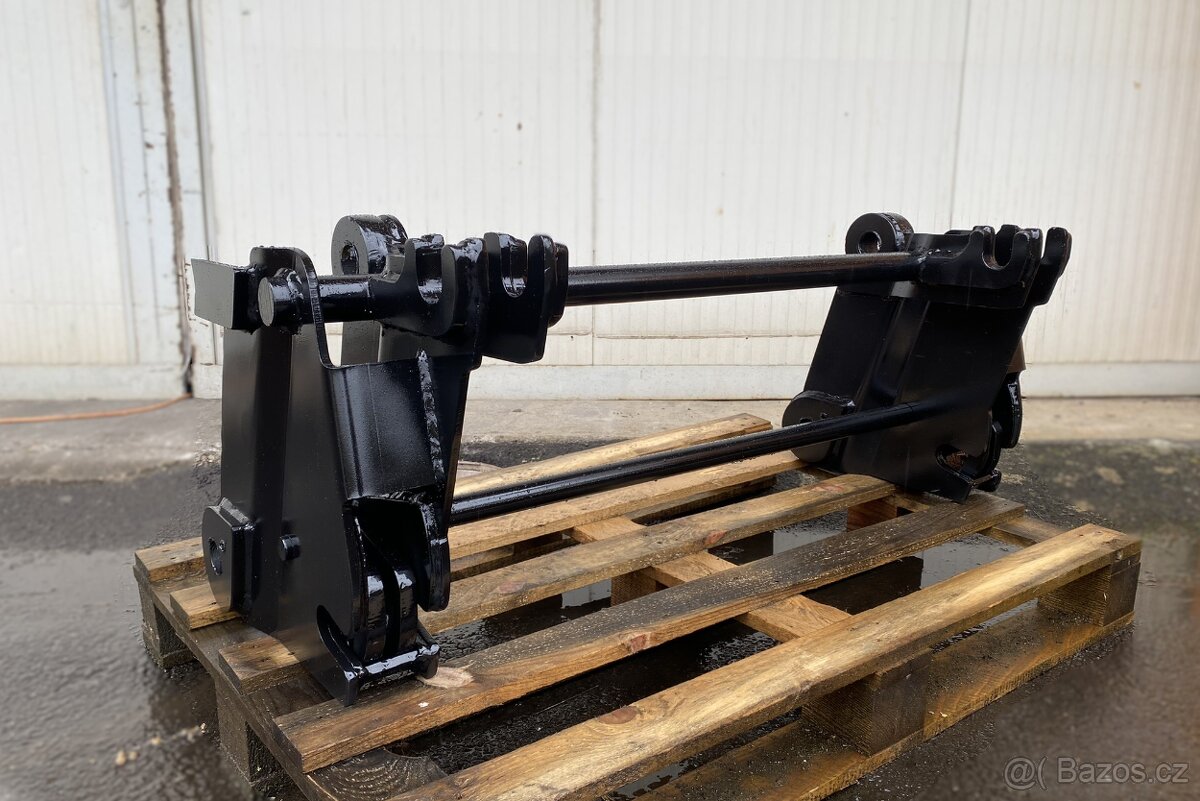 Rychloupínač, paletové vidle CAT, caterpillar 428, 432, 444 - 3