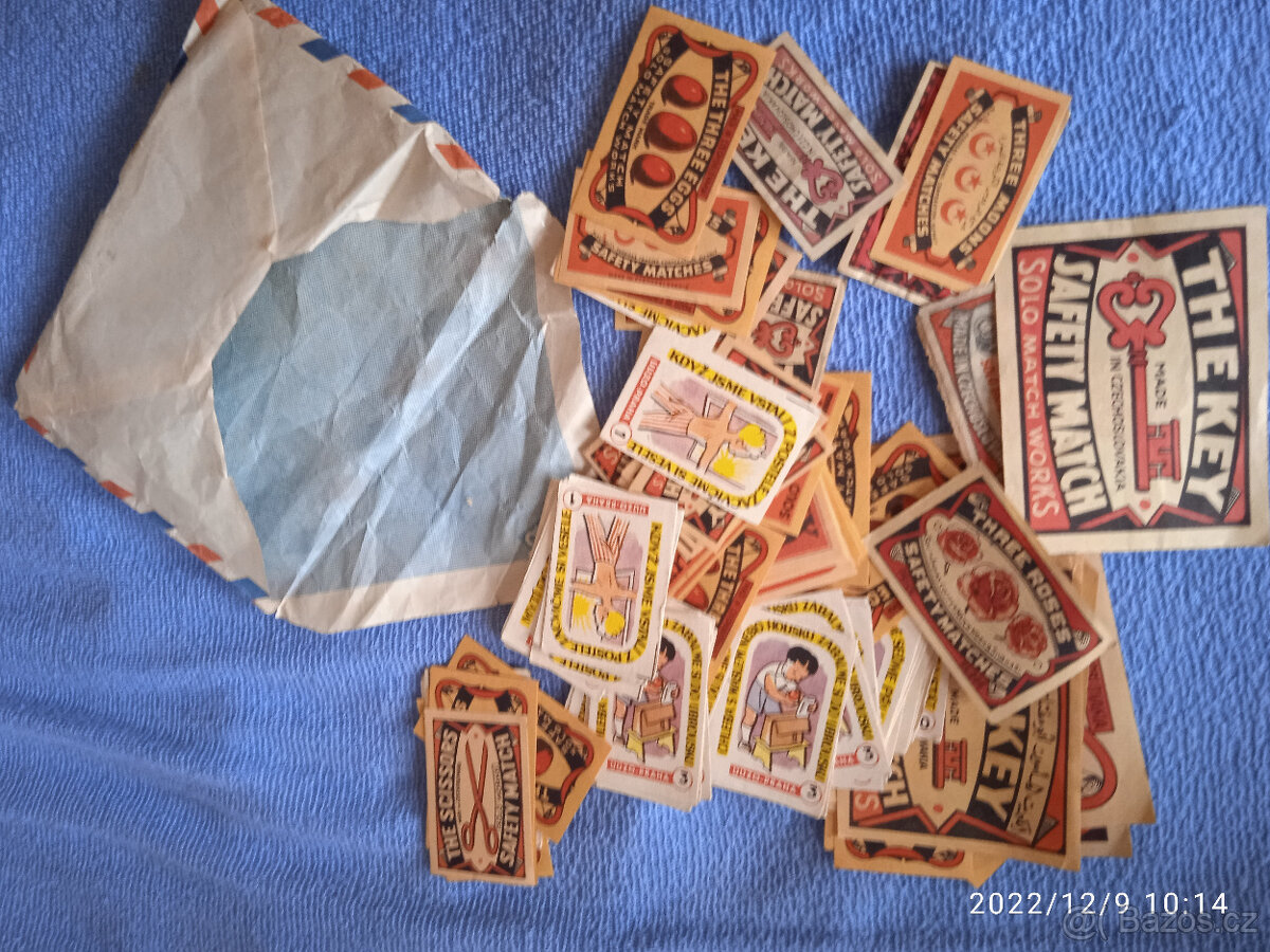 Sbirka nalepek na sirky - zacinajicimu sberateli - 3