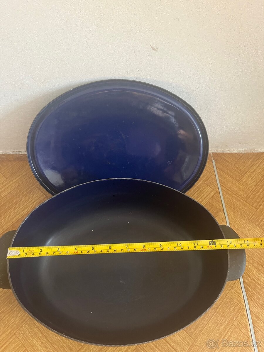 Smaltovaný pekáč s poklici (40x25) (nebo sada) - 3