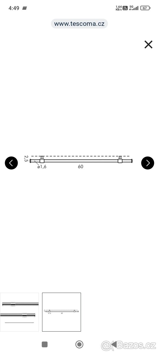 Závěsná tyč Monti - 3