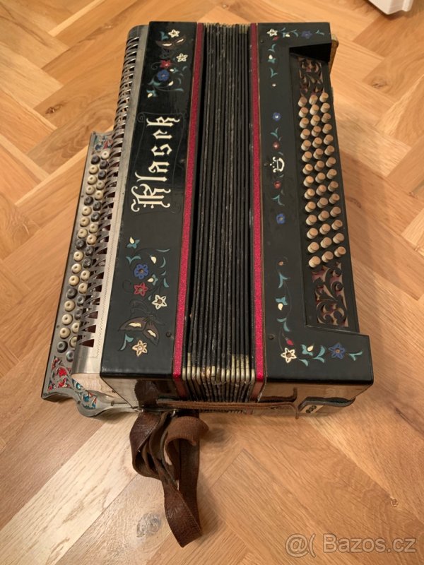 Prodám harmoniku chromatiku Klásek - 3