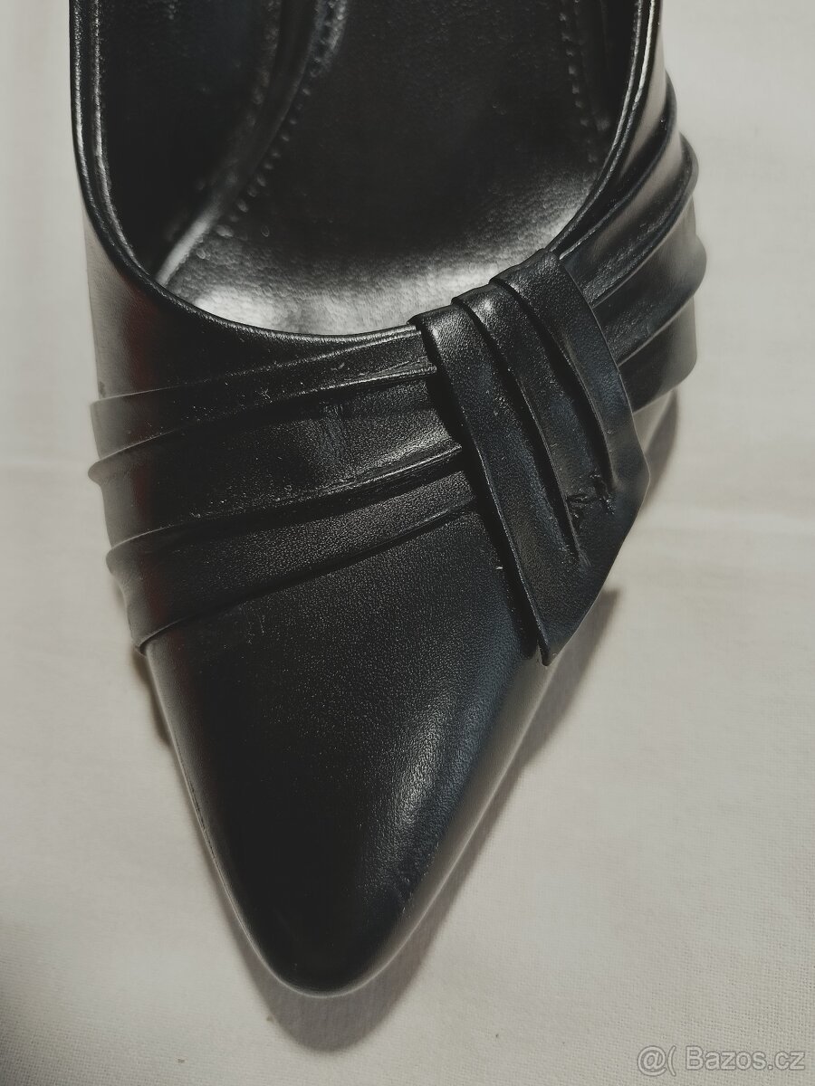 dámské černé lodičky - 3