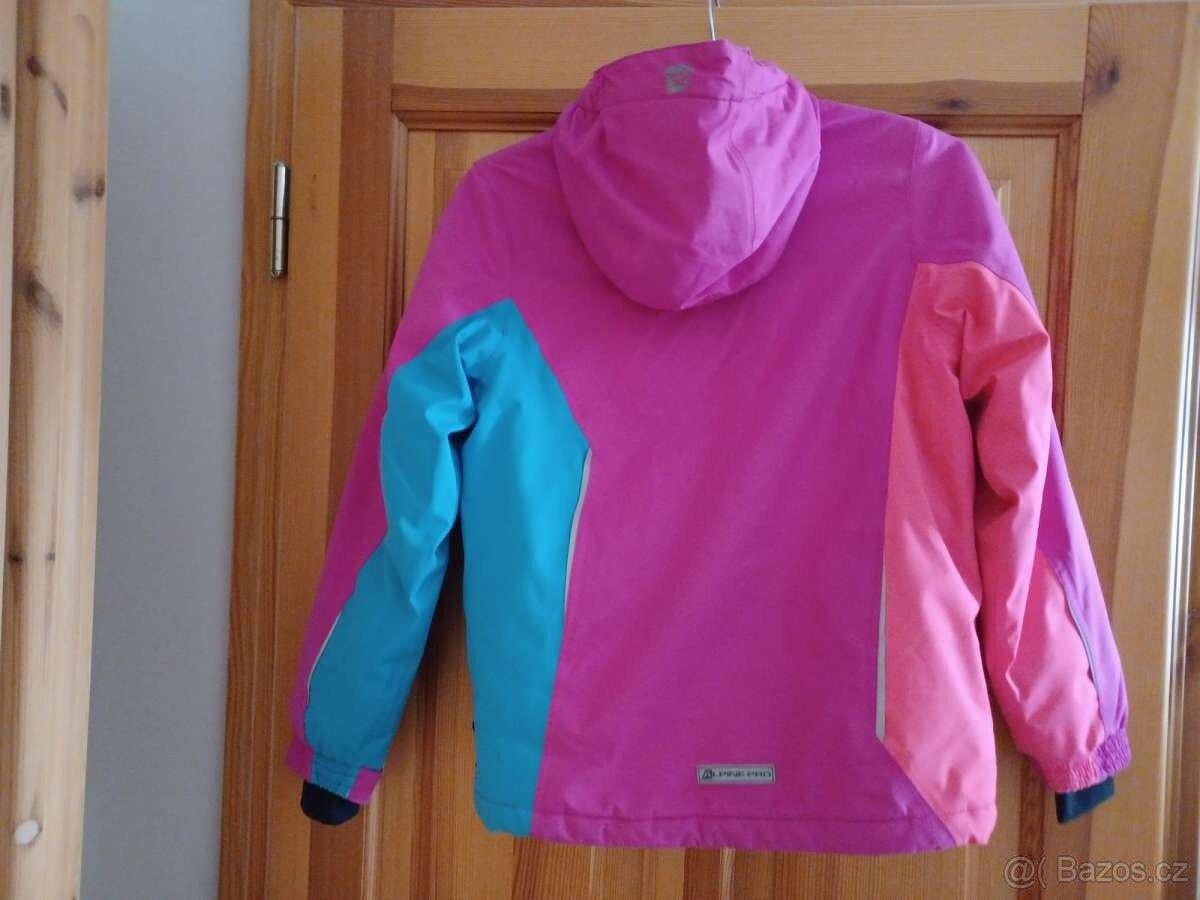 Dívčí lyžařská bunda ALPINE PRO, vel. 152/158 - 3