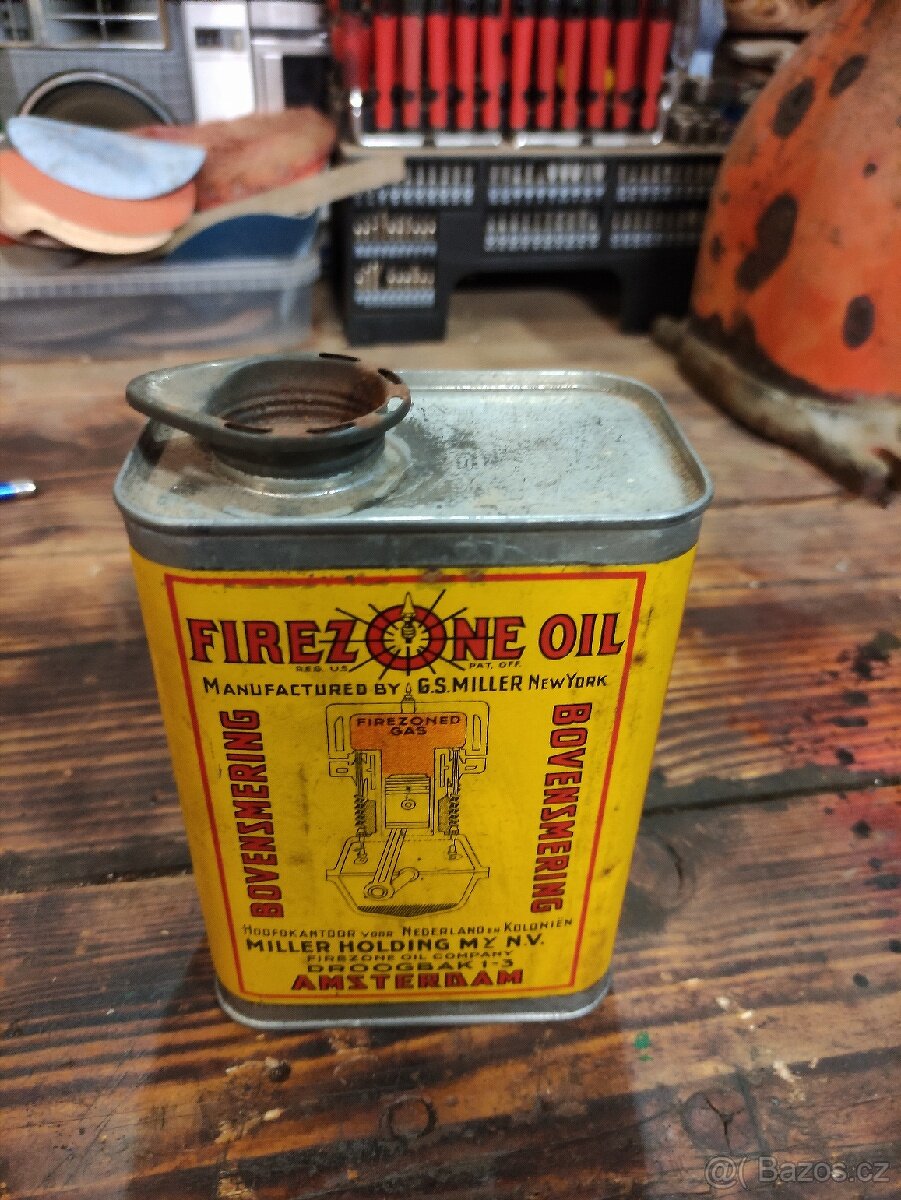 Plechovka od oleje firezone - 3