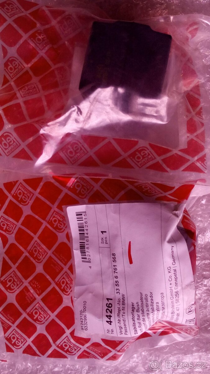 BMW - znak 72 mm, dolní uložení zadních tlumičů e91 e90 - 3