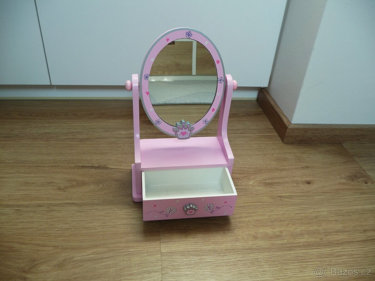 Dětské Zrcadlo šperkovnice 16,2x24,2x8,5cm - 3