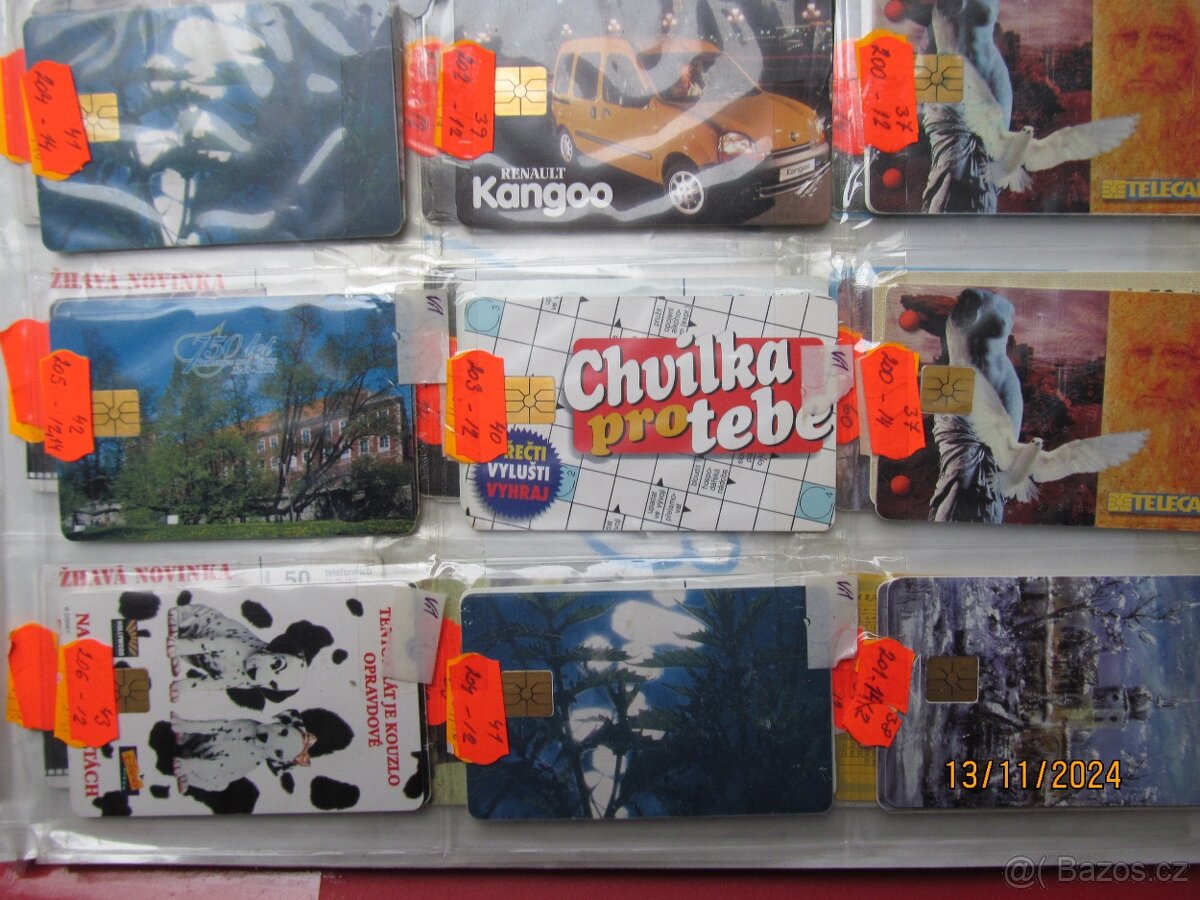 České tel.karty III. - 3