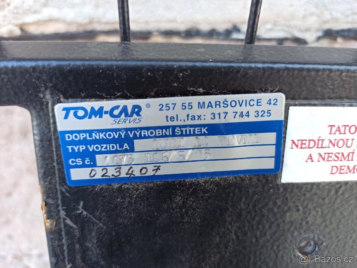 Dělicí přepážka Audi A4 - 3