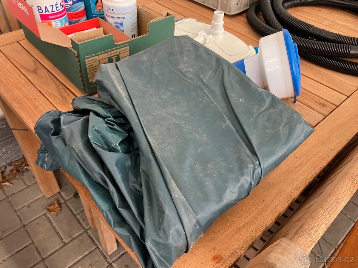 skimmer, plachta, vysavač - 3