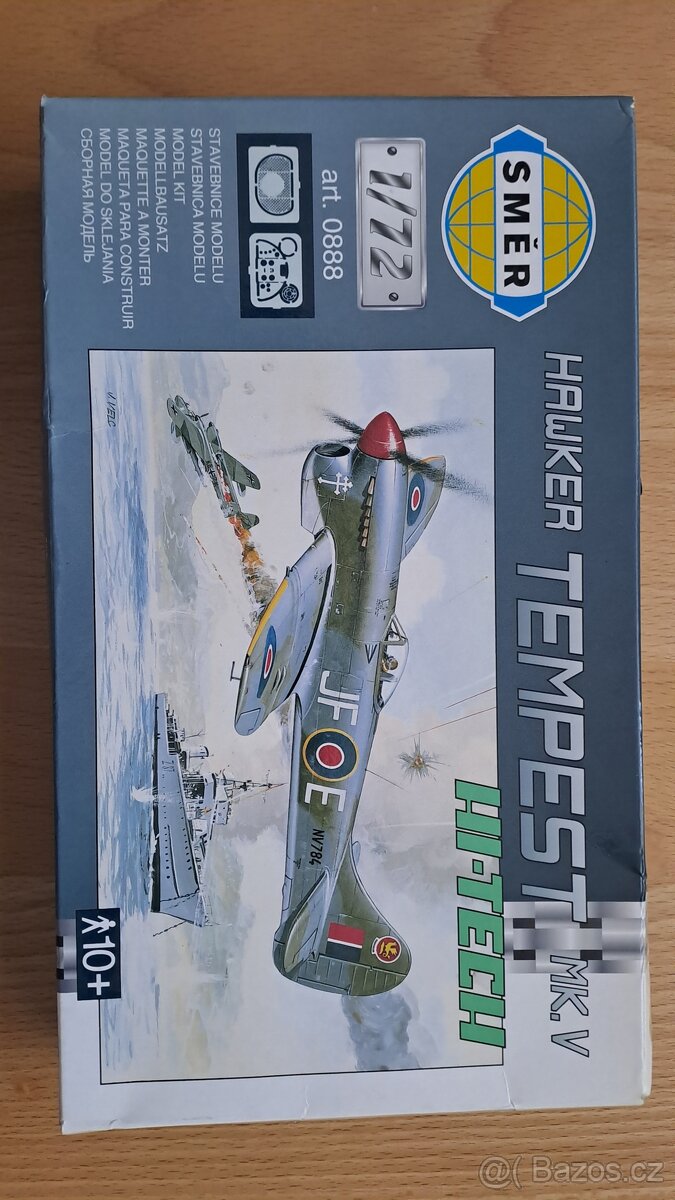 Plastikove modely nesestavené - 3