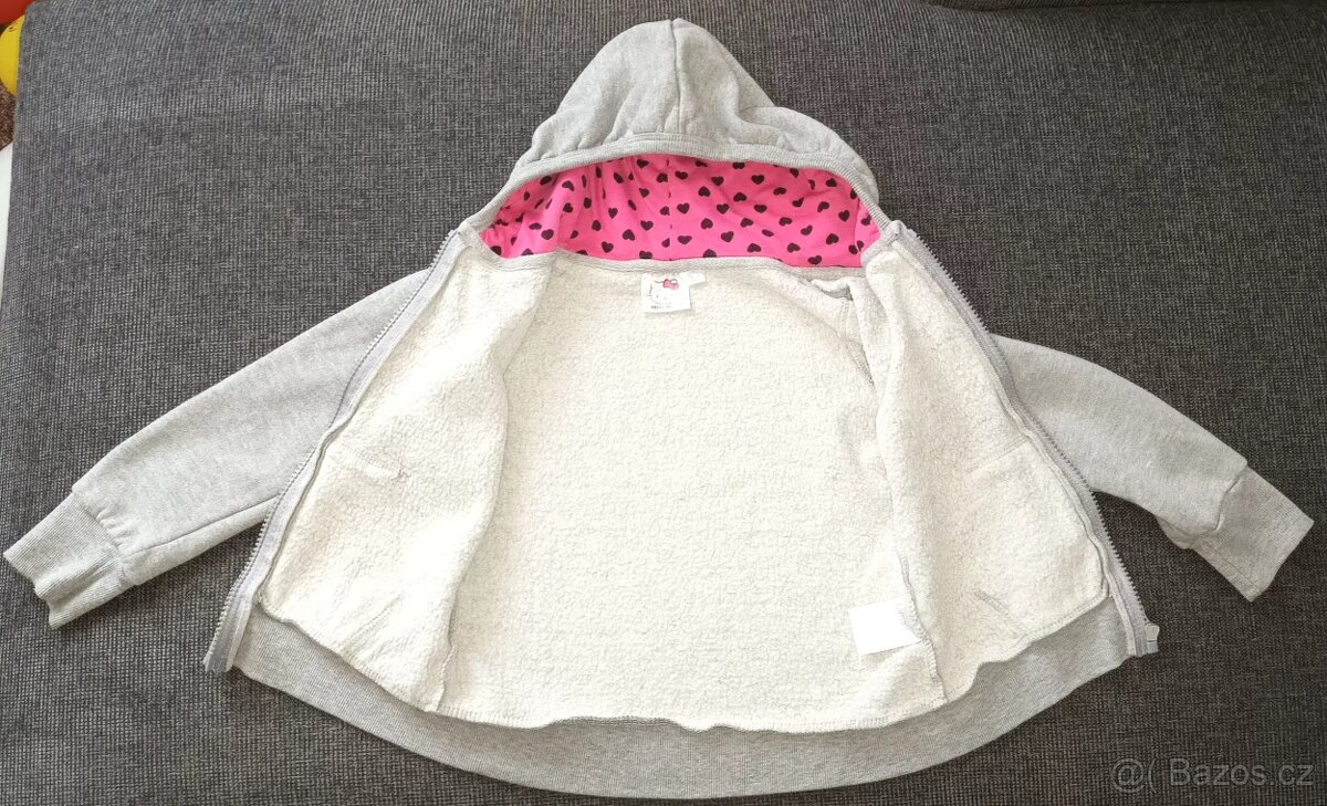 dívčí mikina vel 116 - 3