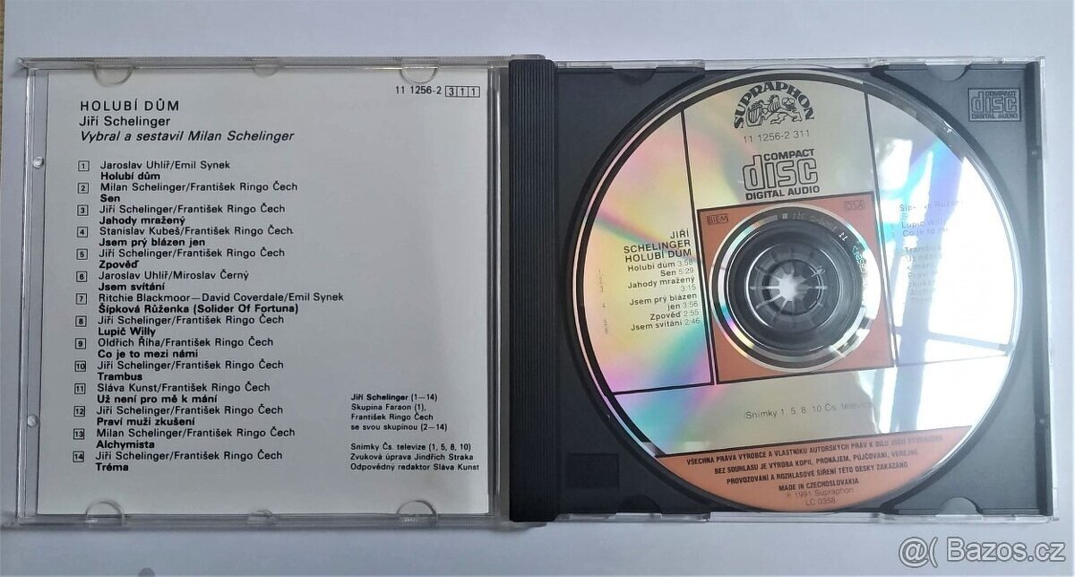Jiří Schelinger – Holubí dům ( CD ) - 3