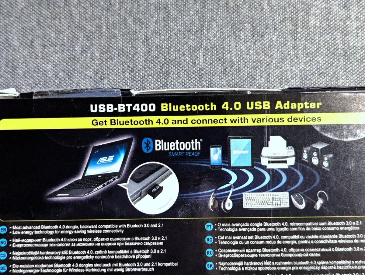 ASUS Bluetooth 4.0 USB Adapter USB-BT400 - 3