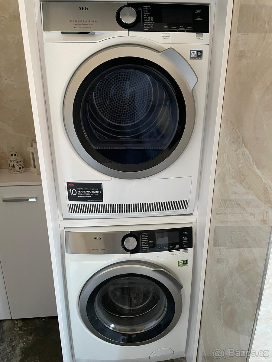 Pračka AEG SoftWater L9FBB49SC BlackEdition bílá-plněfunkční - 3