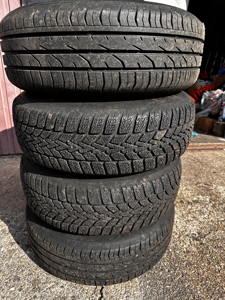 ALU kola 5x112 2x zimní 2x letní 195/65 R15 - 3