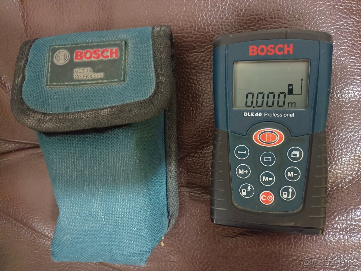 Laserový dálkoměr Bosch DLE 40 Professional, pouzdro - 3