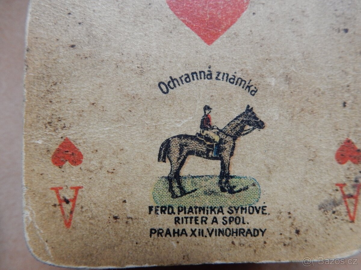 Starožitné hrací karty - 3