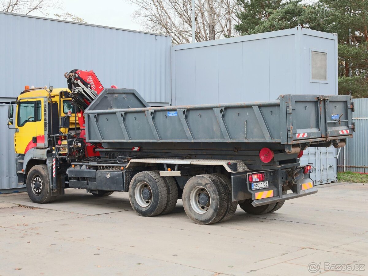 MAN TGA 26.430, 6x6, HYDRAULICKÁ RUKA FASSI F136A23 (MAX 10, - 3