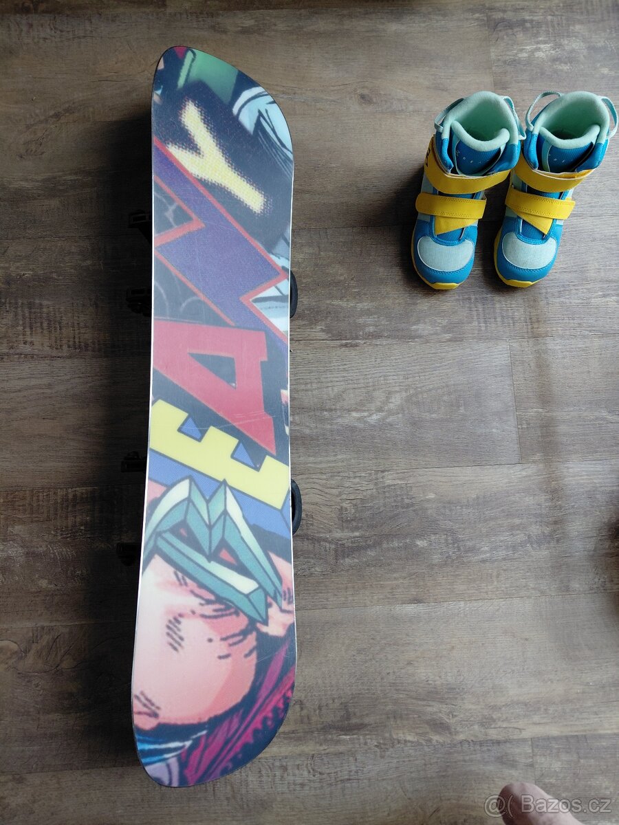 Dětský snowboard Beany-komplet - 3