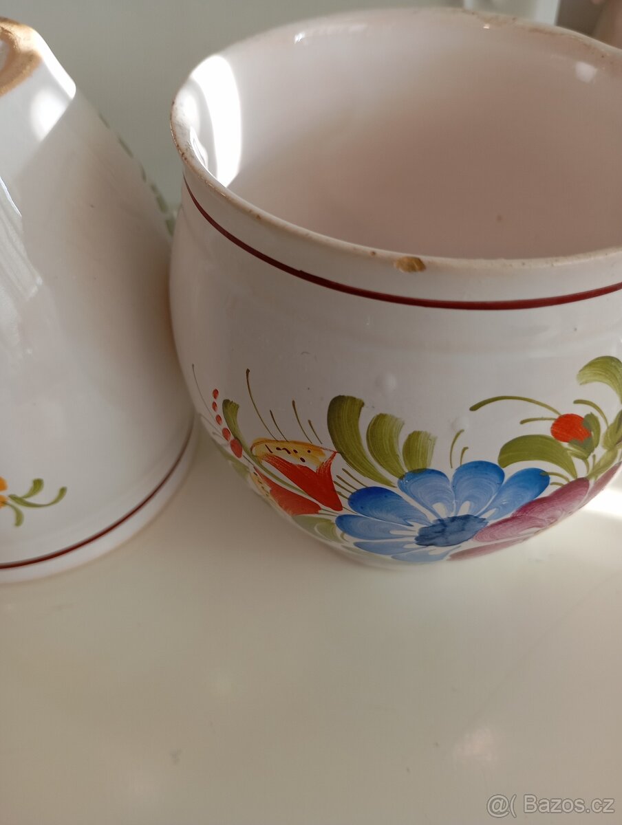 Retro hrnky Chodská keramika - 3