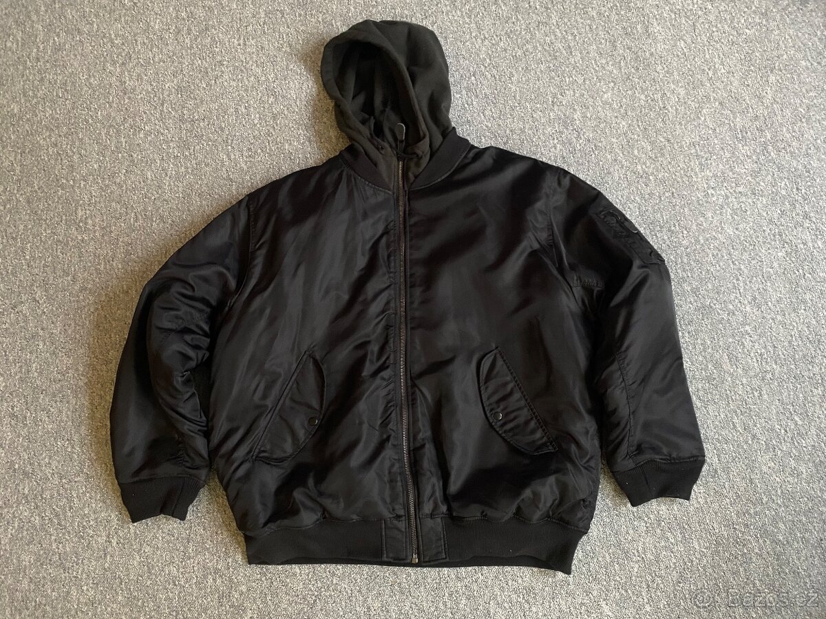 Bunda bomber z kapucí - 3