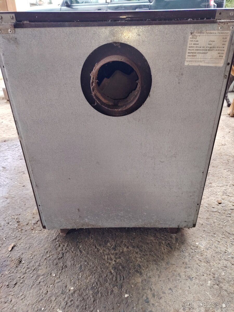 Kamna THORMA na tuhá paliva 5kW - 3