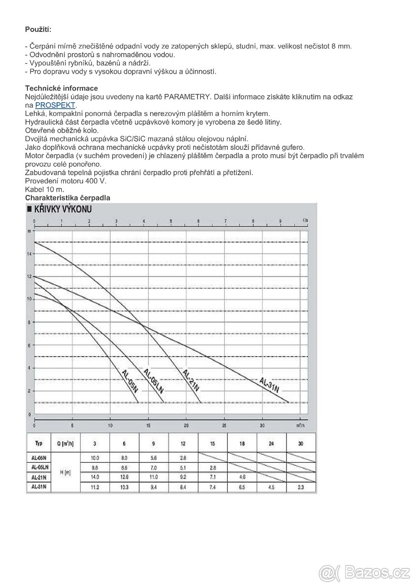kalové čerpadlo - 3