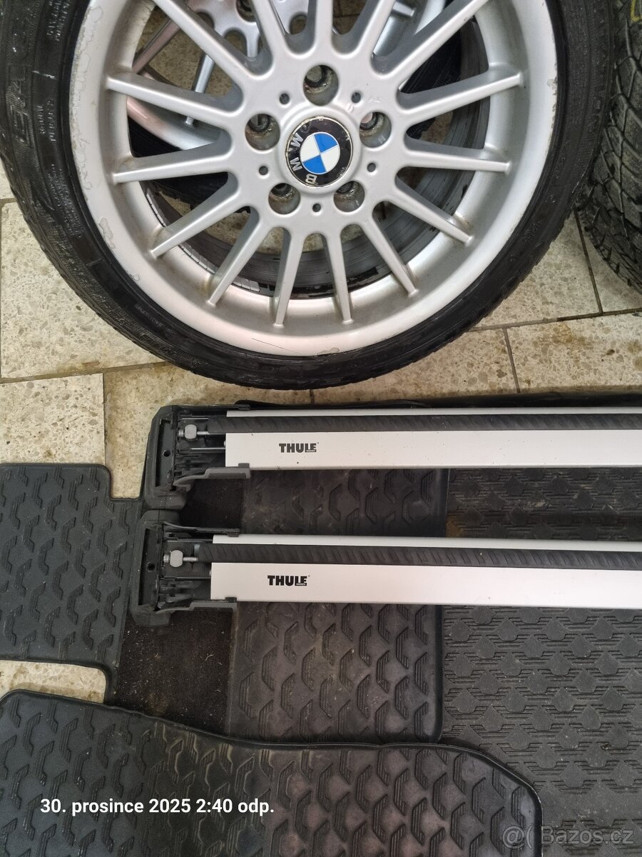 BMW 330D- kola + koberce+ Thule - 3