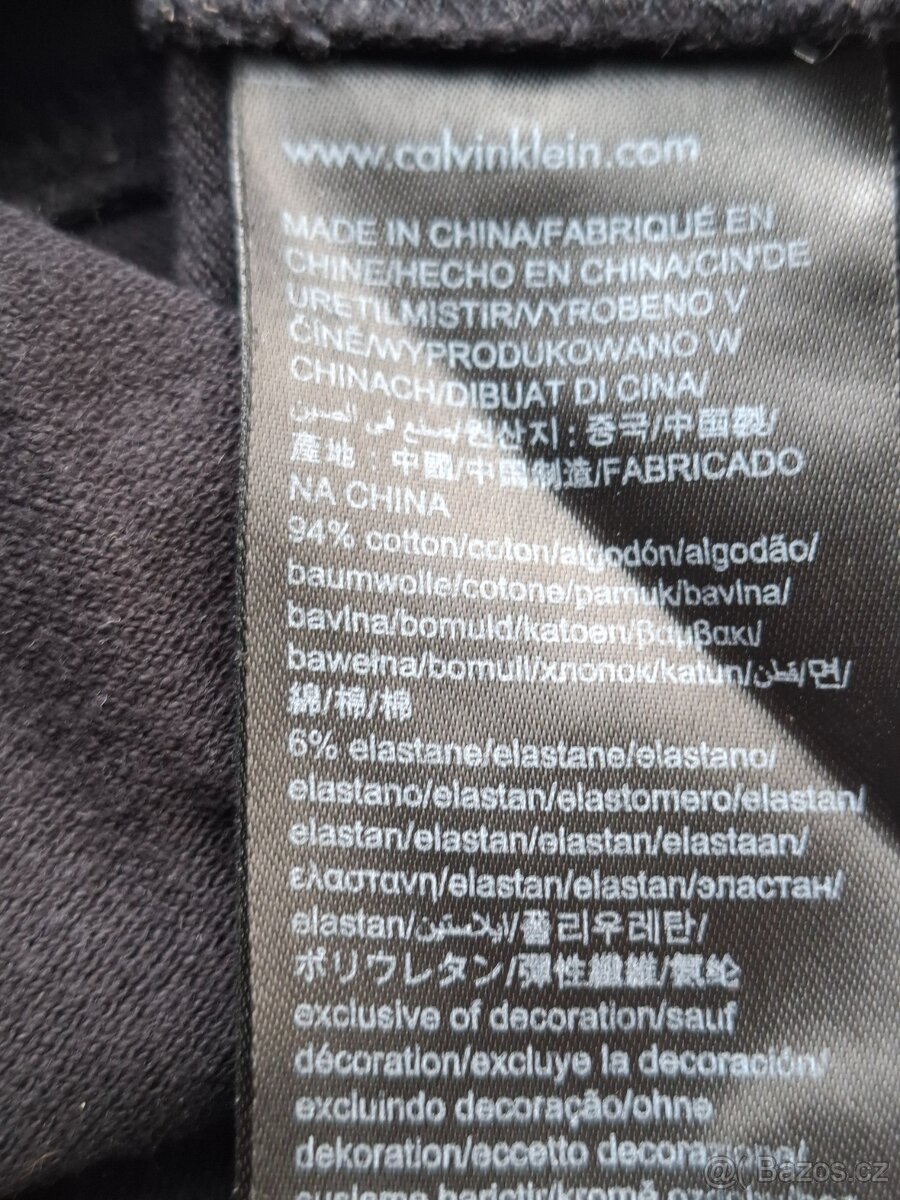 Pánské polotriko Calvin Klein vel S/M - 3