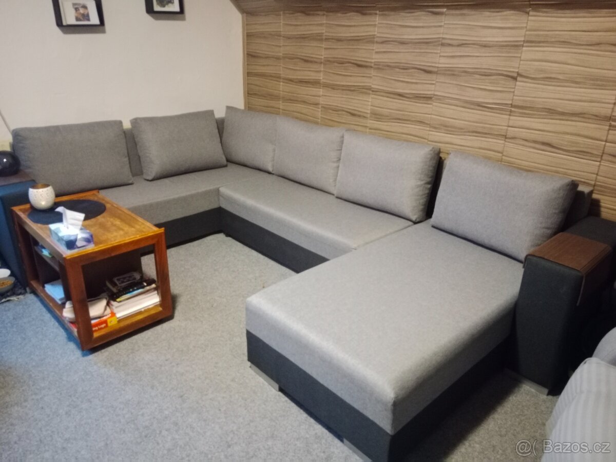 Prodám rozkládací pohovku/gauč do U SPĚCHÁ STĚHOVÁNÍ - 3