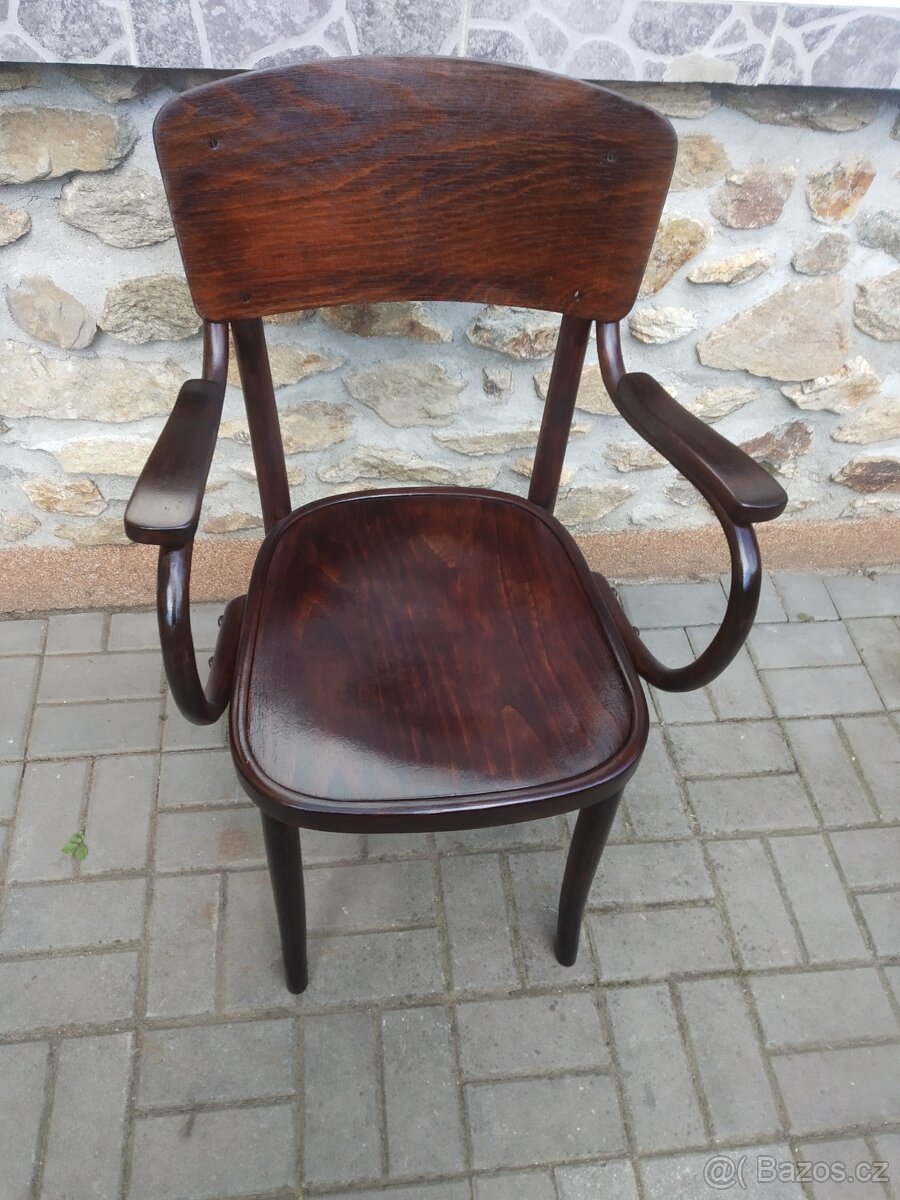 Polokřesla Thonet-dva kusy. - 3