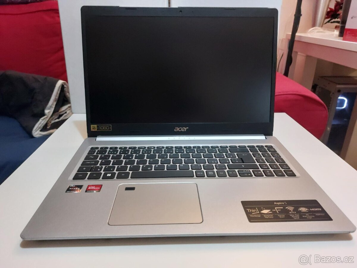 Acer Aspire 5 – 17,3" FHD, i7-1165G7, 16 GB RAM, 512 GB SSD - 3