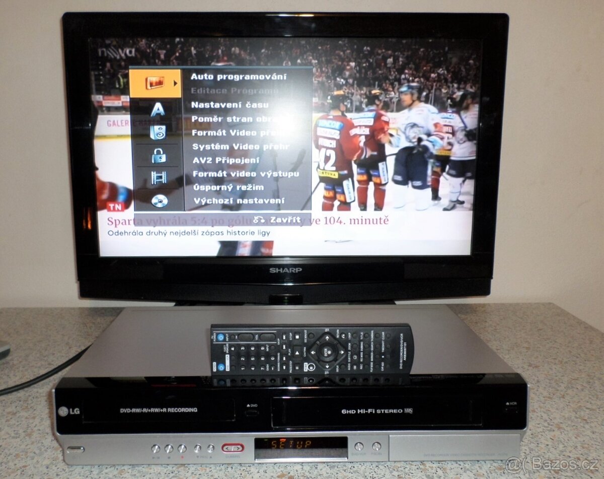 📼>📀VHS-DVD rekordér LG RC278 - 3