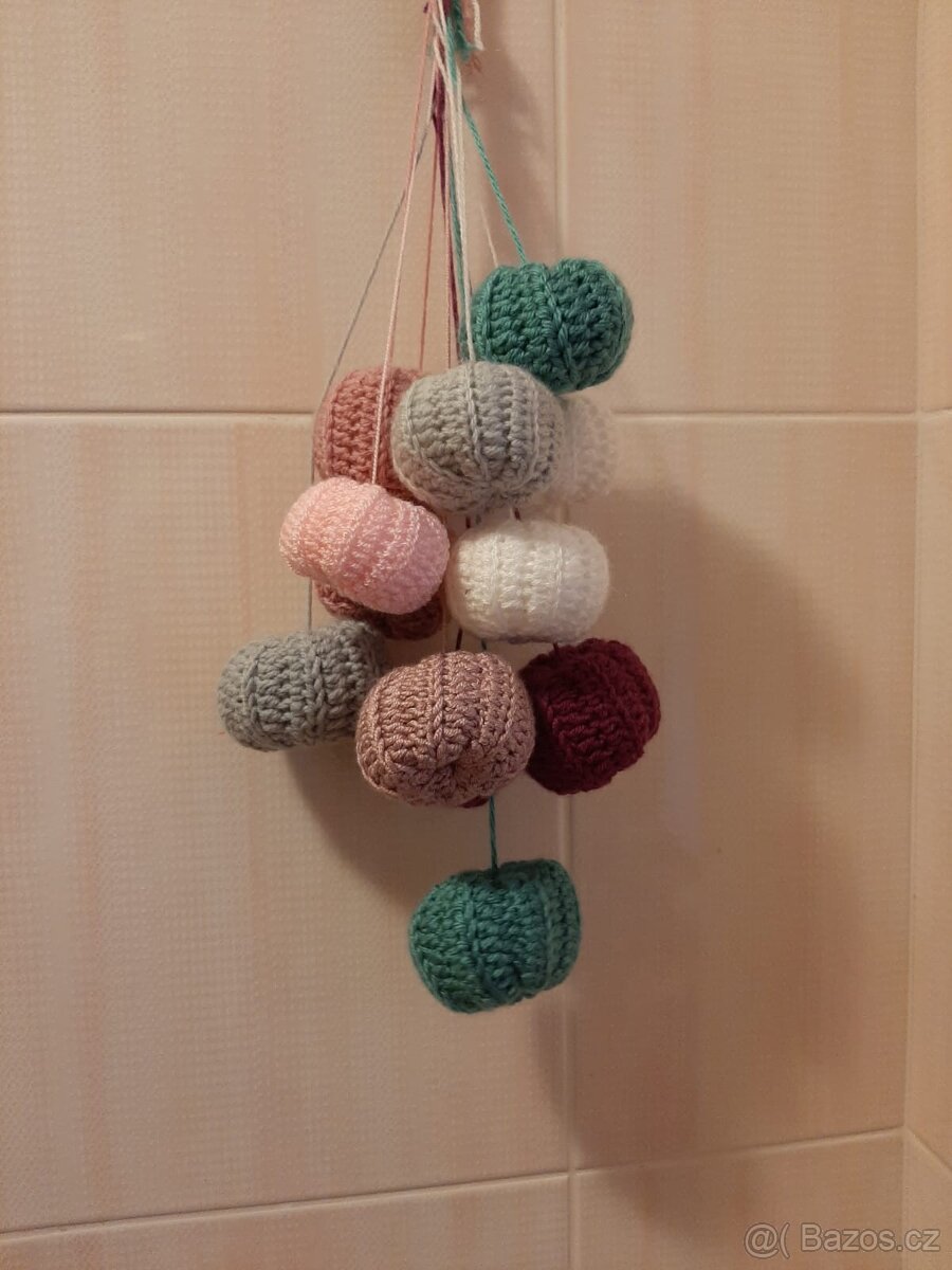 Háčkované ozdoby - dekorace - 3