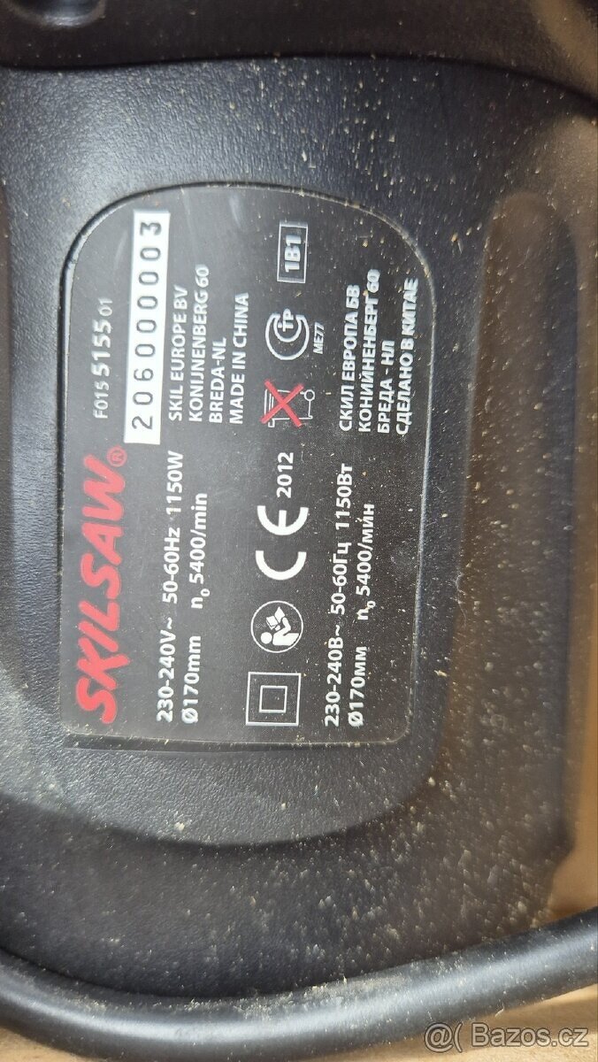 Okružní pila ( mafl ) SKILSAW 1150W - 3