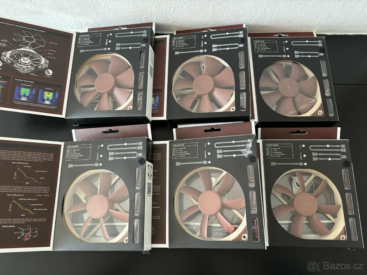 Ventilátory Noctua 120mm - 3