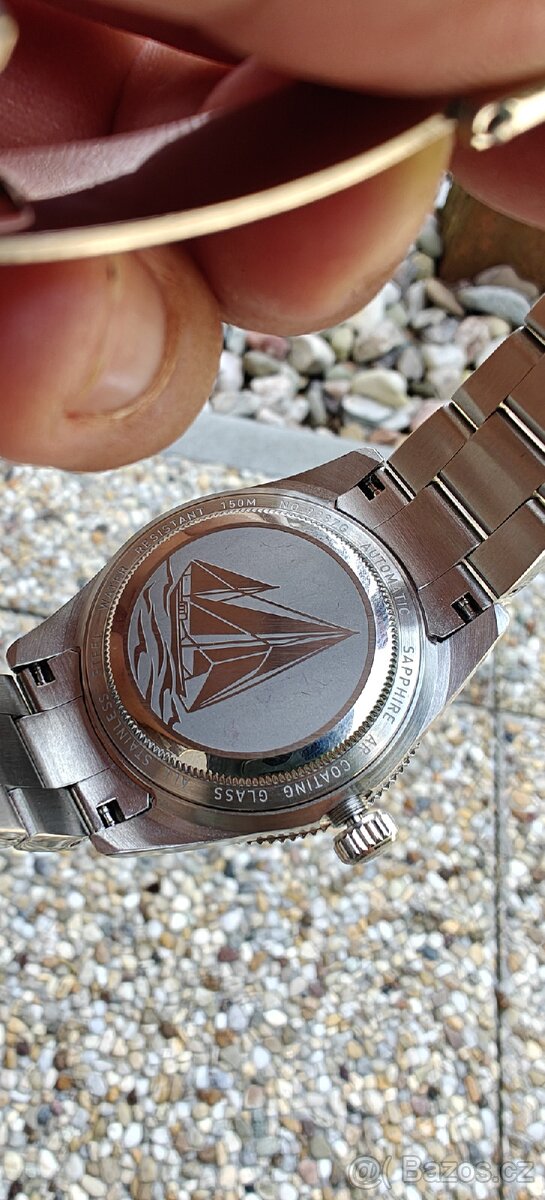 Automatické hodinky, strojek Seiko NH35, voděodolné 150M - 3