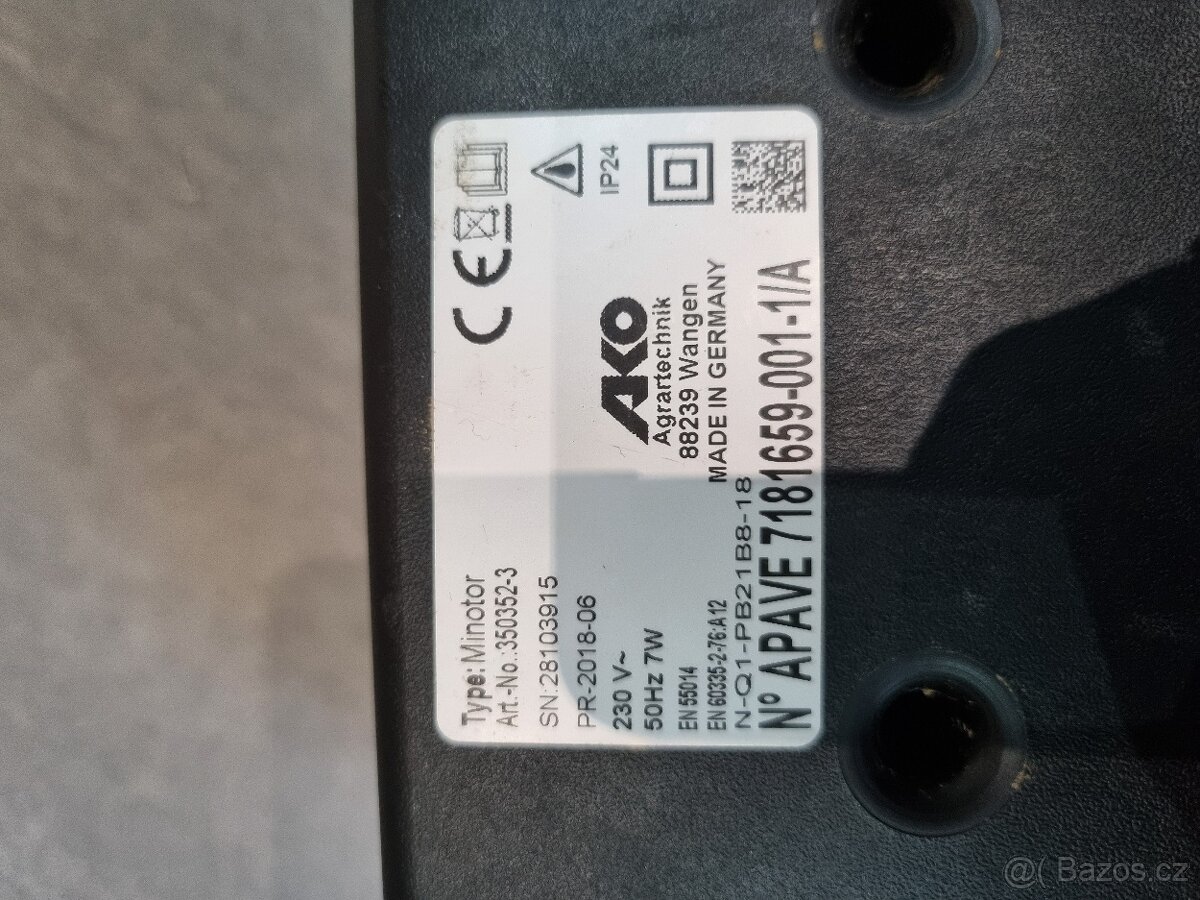 ELEKTRICKÝ OHRADNÍK SÍŤOVÝ MINOTOR - 3