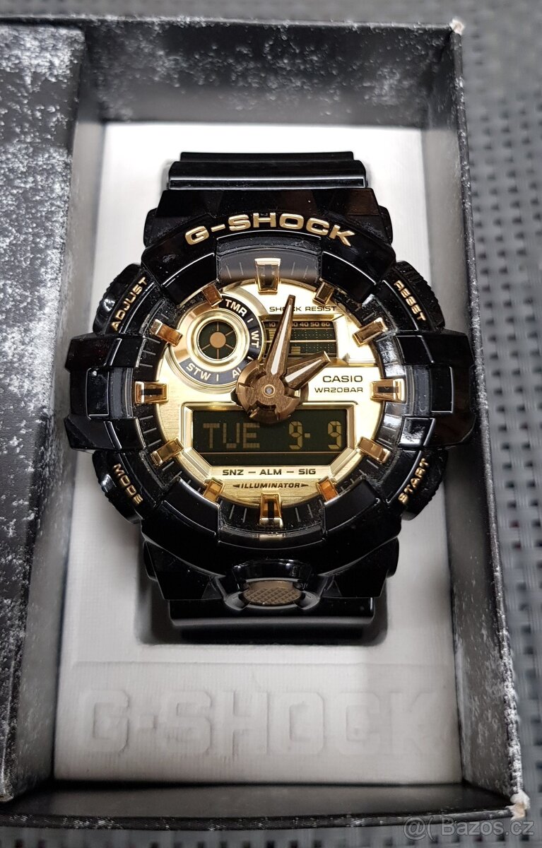 Hodinky Casio G-Shock GA-710GB-1A, Záruka do 11/2026 - 3