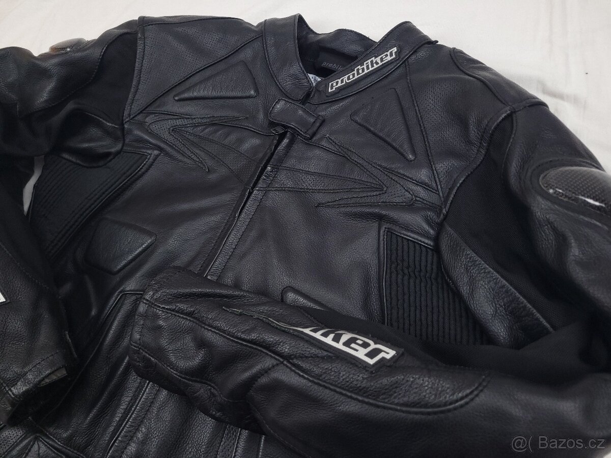 Probiker PRX Black pánska kožená moto kombinéza XL 54 - 3