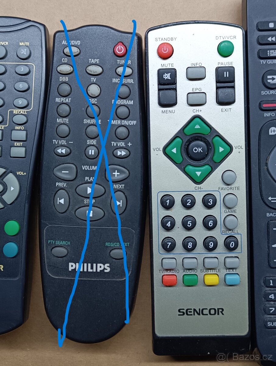 Ovladače TV/Video/Audio - 3