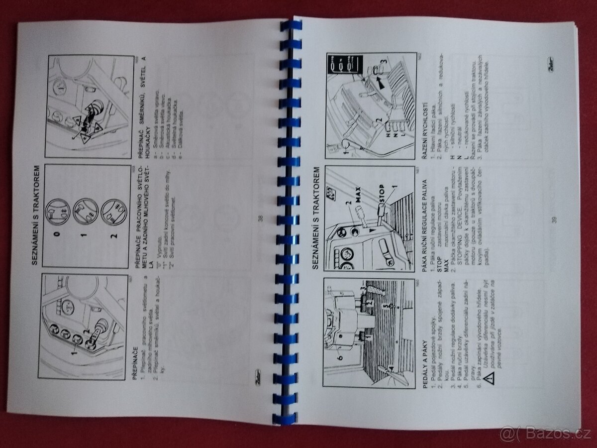 ZETOR 7520 - 10540 PŘÍRUČKY - 3