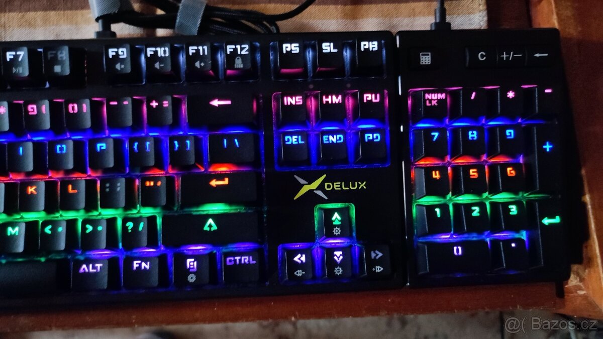mechanická herní klávesnice DELUX - 3