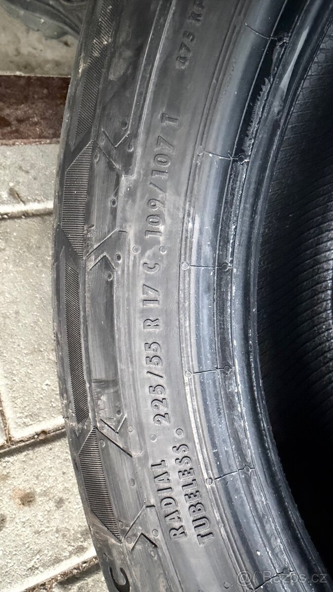 Pneu Continental 225/55 R17 C 109/107 T - 3