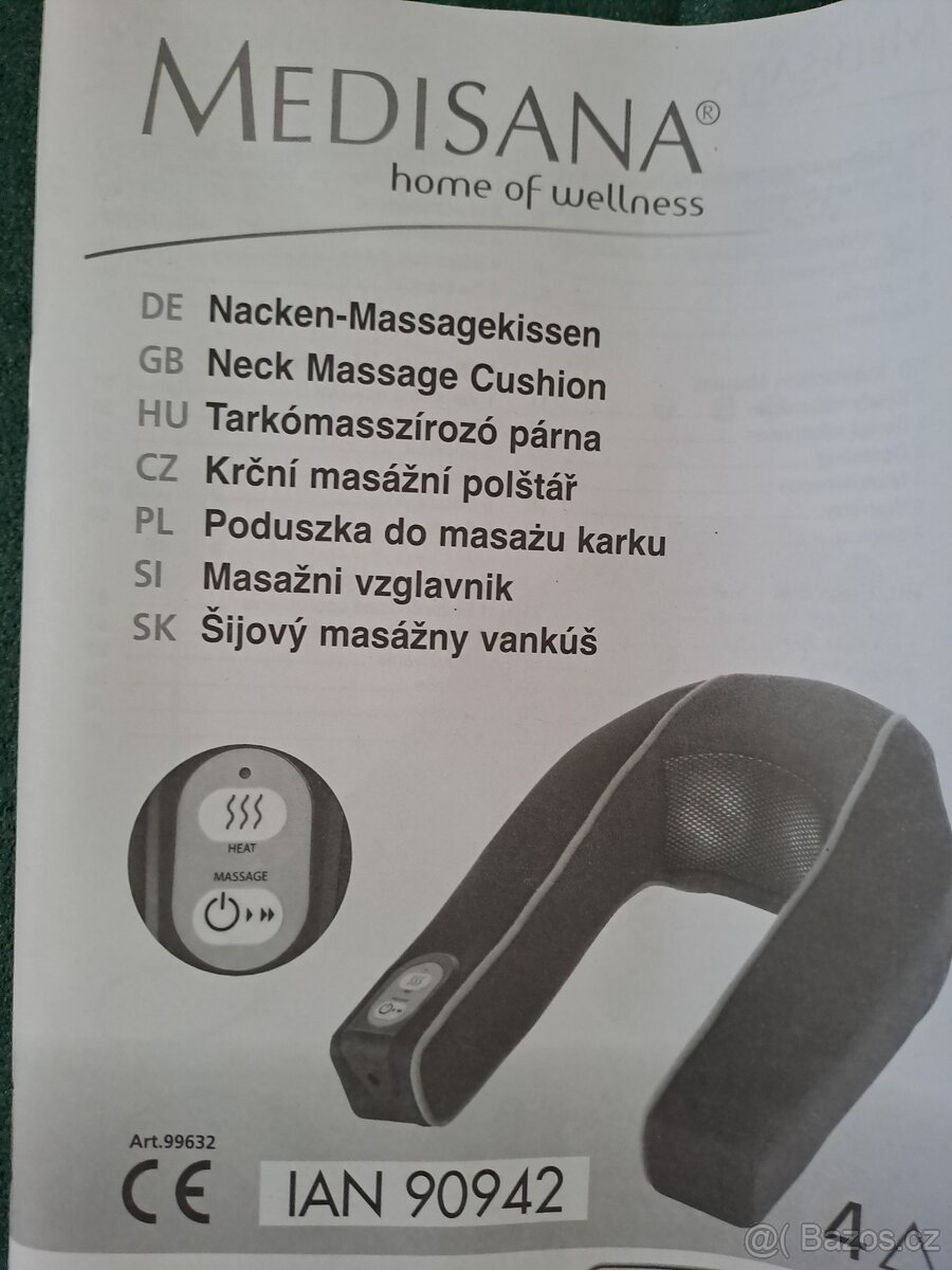 Krční masážní polštář - 3