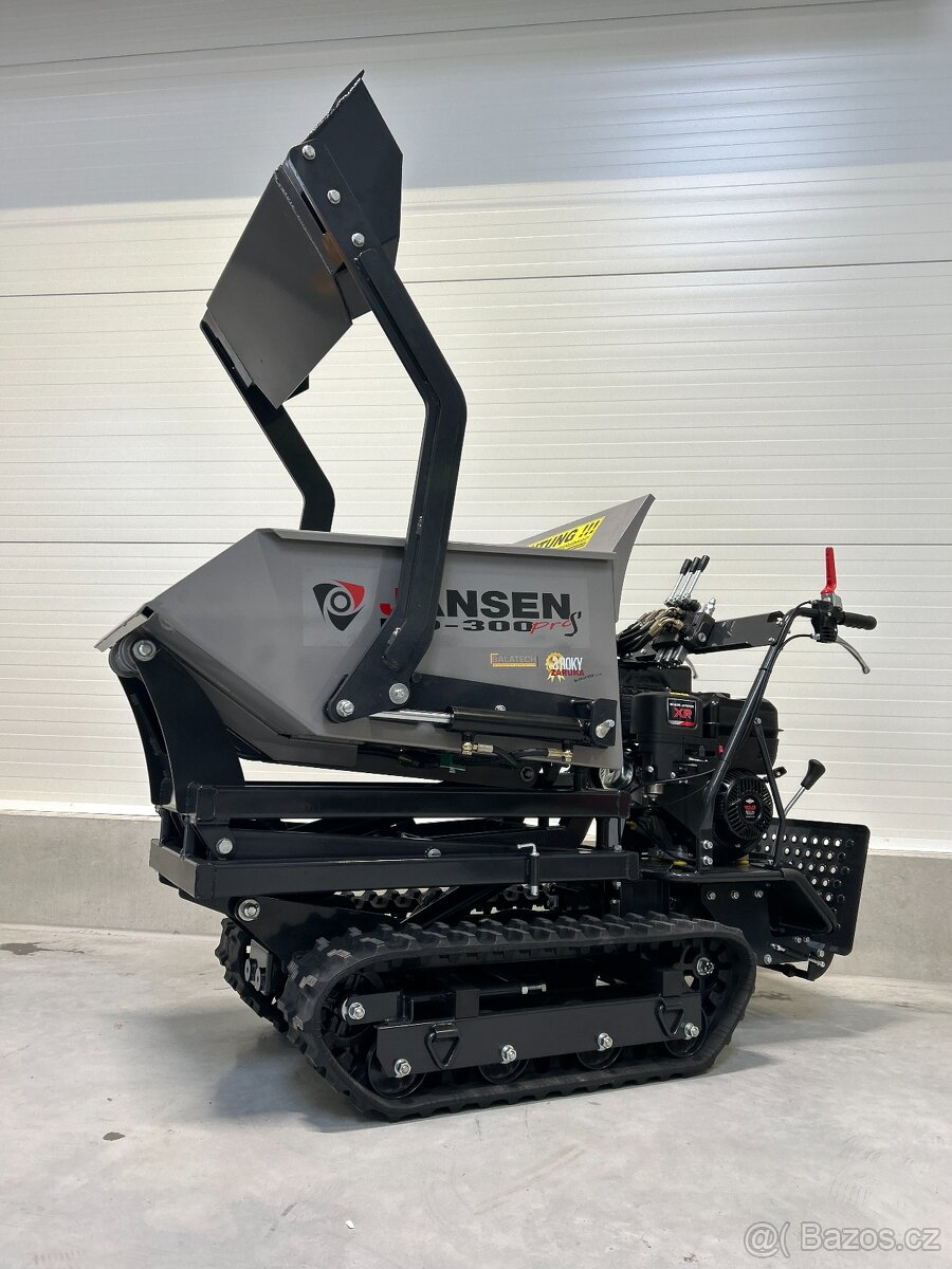 Benzínový minidumper RD-300proS se samonakládáním - 3